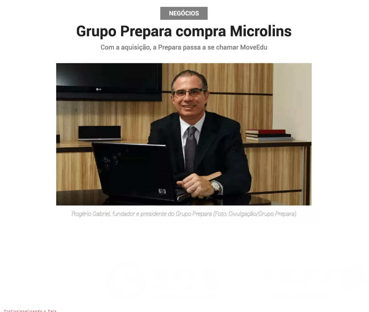 Aquisição de marcas e criação da MoveEdu em 2017